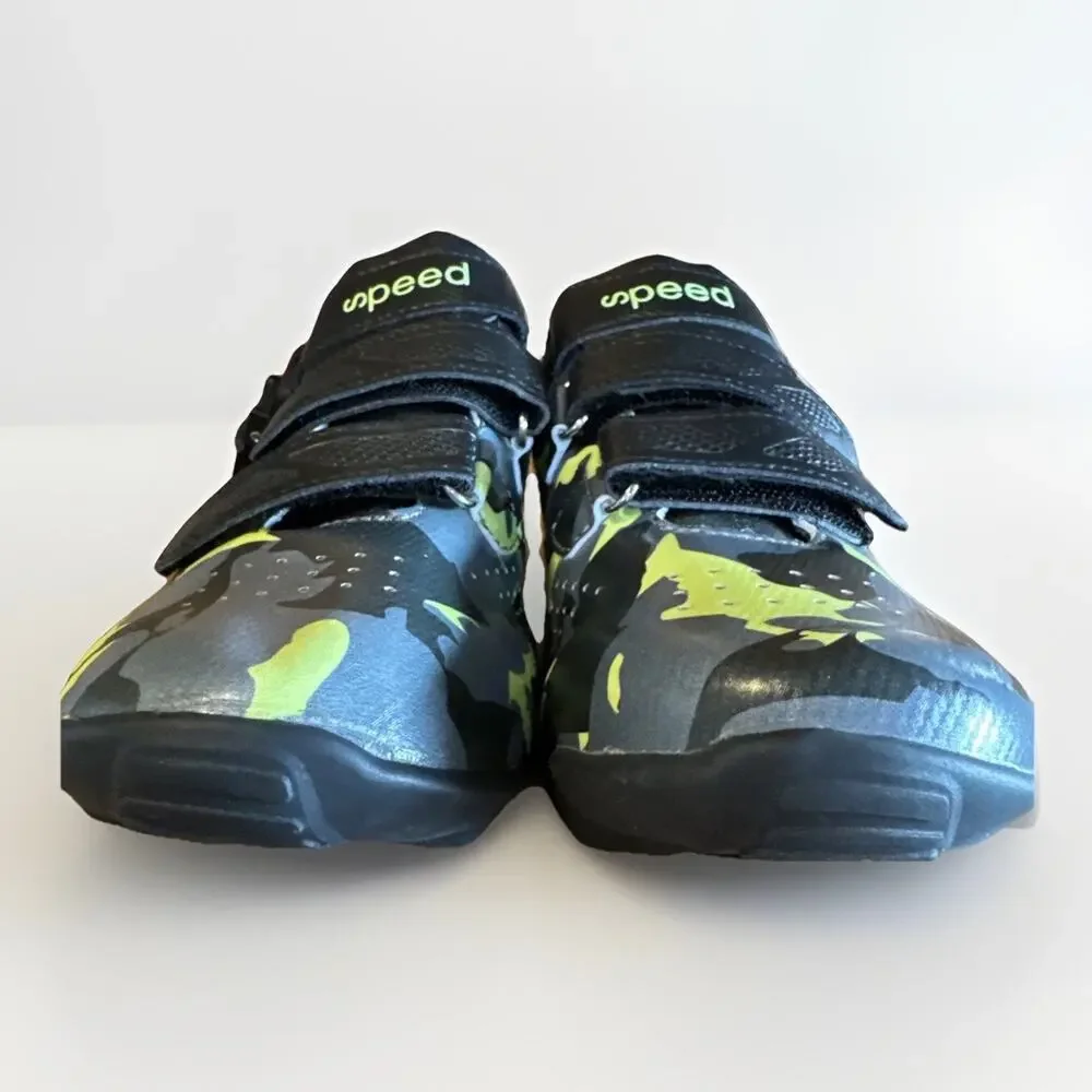 SAK1TAMA Speed Bike Shoes Camouflage Green Size 42